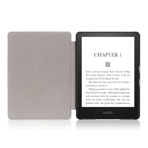 6.8 Inch Shockproof Auto Sleep/Wake Flip PC PU Leather Funda Smart Cover For Amazon Kindle Paperwhite 5 2021 Case