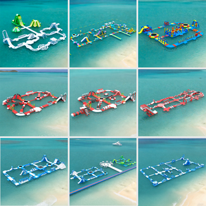 Parc aquatique <span class=keywords><strong>gonflable</strong></span> modulaire de grande taille, système de <span class=keywords><strong>jeux</strong></span> aquatiques, <span class=keywords><strong>jeux</strong></span> aquatiques gonflables commerciaux - Product Image 4