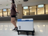 Réfrigérateur de Transport à Ultra basse température moins 60 degrés, équipement de laboratoire