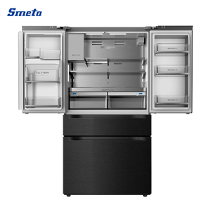 ตู้เย็น Smeta Big Home 4 ประตูแบบฝรั่งเศส พร้อมเครื่องทำน้ำแข็ง - Product Image 3