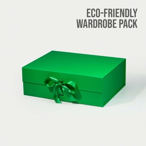 Bee Elevate Brand Recognition Luxury Apparel Packaging Matte Black Magnetic Gift <b>Box</b> with Ribbon - Product Image 4
