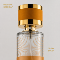 Flacon de parfum vide personnalisé 250 ml en verre bordeaux style arabe avec bouchon doré, flacon atomiseur rechargeable en gros