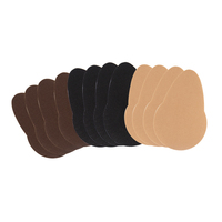Bande adhésive push-up en dentelle pour poitrine, cache-tétons jetables, coussinets adhésifs noirs/nu, sous-vêtements doux pour la peau