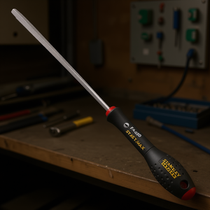 Destornillador Stanley Fatmax 3x150mm de punta plana para electricistas y trabajos con instrumentos - Product Image 3
