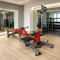 XINRUI Appareil Commercial de Musculation Abdominale à Charge Libre, Réglable et Durable, en Acier, pour Salle de Sport