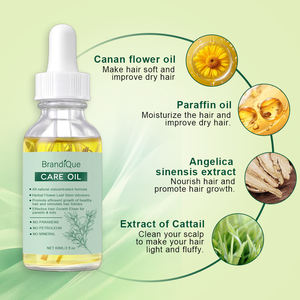 Soothe Dry Scalp <span class=keywords><strong>Angelica</strong></span> Sinensisエキス深く髪に栄養を与えます100% 純粋なローズマリー育毛エッセンシャルオイル - Product Image 4