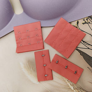 HH4K Crochets et œillets de soutien-gorge en acier inoxydable et nylon de haute qualité, accessoires pour vêtements et sous-vêtements - Product Image 4