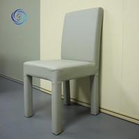 Ensemble complet de mobilier intégré en mousse nano solide anti-collision à longue durée de vie pour salle d'enfermement (table, chaise, lit, toilettes)
