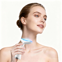 Appareil de beauté PVD 4 modes fonctionnels pour le cou et le visage, soin de la peau sûr et doux, qualité salon à domicile