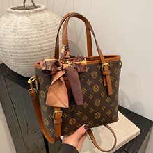<span class=keywords><strong>Bolso</strong></span> Tote Retro para Mujer con Patrón Geométrico, Estilo Casual con Cierre, Forro <span class=keywords><strong>de</strong></span> Poliéster PU, para Verano, <span class=keywords><strong>de</strong></span> <span class=keywords><strong>Mano</strong></span> y <span class=keywords><strong>de</strong></span> Hombro - Product Image 3
