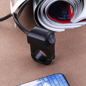 Interruptor de manillar de motocicleta Mochi de 22 mm de aleación de aluminio con control de luz para modificación de motocicletas todoterreno - Product Image 2