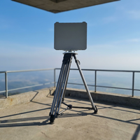 360 °   Sistema de Seguridad Perimetral con Cobertura Completa, Frecuencia de Actualización de 1s, Alcance ≥25km, IP67, Radar de Detección de Objetivos Terrestres y Costeros AESA 1D