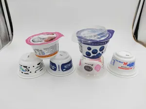 Hanlin-yoghurt Seal Aluminium Foil Yogurt Cups Aluminium Foil Sealing Lids Yogurt Sealing Foil