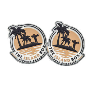 Direct Source Plant Custom Molded 3D Soft Rubber PVC <b>Sew</b> <b>on</b> Washable Tag <b>Patches</b> with Heart Alphabet Shapes for Hat - Product Image 1