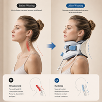 VCORE Dispositif de traction cervicale gonflable, collier de soutien pour le cou, certifié CE, en plastique, garantie 1 an, breveté, OEM