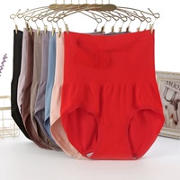 Culotte gainante taille haute sans couture pour femme, effet ventre plat et rehaussement des fesses, douce, extensible, fine, ODM