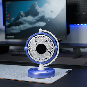 Yaratıcı gezegen 4-Speed ayarlanabilir masa fanı enerji tasarrufu plastik soğutma fanı ev ofis garaj araba & <span class=keywords><strong>RV</strong></span> için benzersiz hediye - Product Image 6