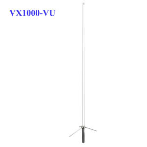 Antena de Estación Base de Fibra de Vidrio de 50MHz 145MHz 435MHz, Antena Colineal Tribanda de 6m 2m 70cm para Mejorar la Señal del Receptor Satelital - Product Image 1
