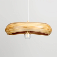 Abat-jour de plafond en rotin tressé naturel unique, traditionnel, écologique, économe en énergie, luminaires suspendus décoratifs en rotin