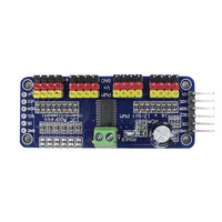 Módulo de Placa de Expansión Servo PCA9685, Placa Controladora de Interfaz I2C, Placa de Controlador Servo PWM de 16 Canales