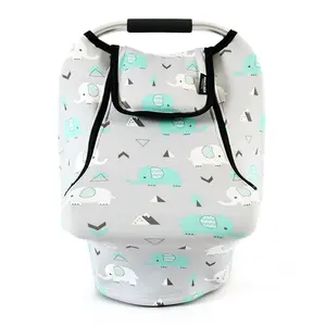 Nursing Cover Carseat Canopy Eco Friendly Winter Baby Car Seat Cover In Bulk