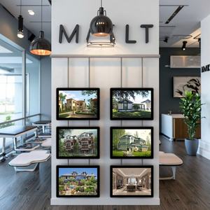 Exhibidor de Ventana Colgante Litsign LS M2 de Doble Cara, Acrílico Super Transparente, LED Blanco de 8000K, para Tiendas Minoristas y Bienes Raíces - Product Image 6