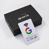 Impresión personalizada programable Nfc Google Review Card Google Review Tap Cards
