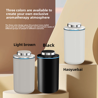 Diffuseur d'huiles essentielles ultrasonique pour voiture Maonoal A300 - Rechargeable, éclairage LED écologique, capacité de 20 ml