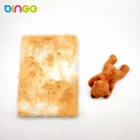 Retour à l'école Fluffy Diary Magnetic Mobile Aminal Toys Cute Plush Notebook for Kids