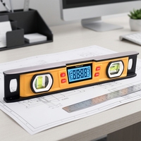 EOUTIL Niveau numérique magnétique avec écran LCD de 11 pouces, construction en alliage d'aluminium, précision de 0,1 degré