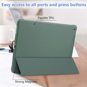 Funda Triple Plegable de Silicona Suave a Prueba de Golpes para Tablet Apple iPad 7 8 9.ª Generación 2020 2019 10.2 Pulgadas - Product Image 6