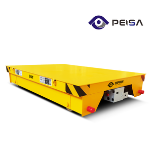 עגלת העברה חשמלית המותקנת על מסילה 5-30 טון לטיפול בפסולת והובלת חומרים, עגלה מונעת על מסילה - Product Image 6