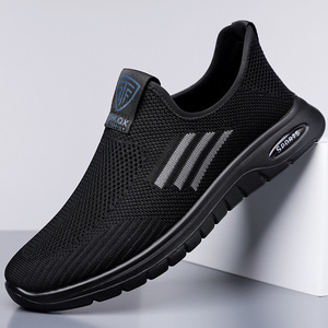 Zapatos sin cordones de malla para hombre, zapatillas ligeras y transpirables para caminar, informales, de verano, 80156 - Product Image 4