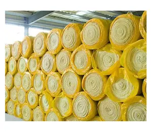 ISOKING R13 fire retardant padding glass fiber cotton building insulation roll