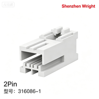 High Quality Original TE 316086-1 2Pin Male Wire-End 2.5mm Connector for Industrial Harness Connectors Accessories Terminals