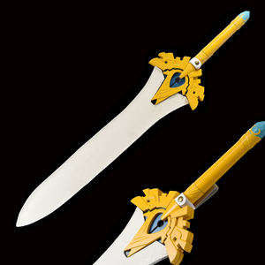 Espada <span class=keywords><strong>Katana</strong></span> de <span class=keywords><strong>Genshin</strong></span> <span class=keywords><strong>Impact</strong></span>, Espadas de Madera, Juguete de Cosplay para Niños, Gran Venta - Product Image 2