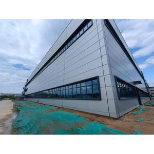 高品质预制钢结构仓库建筑 钢结构可定制颜色 - Product Image 2