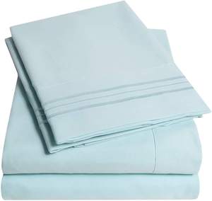 Queen Size Top Qualität Bequemes Bettwäsche <span class=keywords><strong>set</strong></span> Langlebiger, heiß verkaufter 4-teiliger Bett bezug aus Polyester mit Kissen bezug für das Home Hotel - Product Image 4