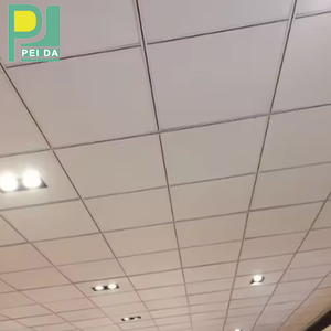 Plaques de <span class=keywords><strong>plafond</strong></span> en gypse écologiques, autocollantes, en <span class=keywords><strong>PVC</strong></span>, pour la décoration intérieure des salons et des bureaux - Product Image 2