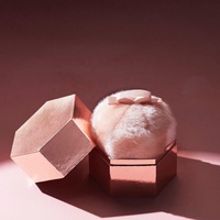 Gratis Monster Grote Maat Katoen Poederdons Body Hoogtepunt Makeup Puff Voor Verliezen Poeder