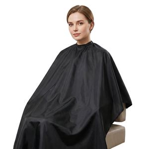 Cape de coiffure imperméable en nylon TSV, confortable, pour hommes, femmes et enfants, écologique, durable, résistante aux taches - Product Image 4