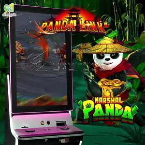 ผลิตภัณฑ์ขายส่งจากสหรัฐอเมริกา 43 เครื่องเกมตู้โลหะแบบตั้งตรงพร้อมหน้าจอสัมผัส LED รุ่น Panda Link 2 พร้อมซอฟต์แวร์เกมพีซี - Product Image 1