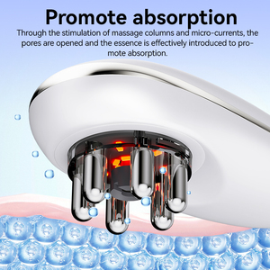 Macchina per Drenaggio Linfatico, Dispositivo Rassodante per <span class=keywords><strong>la</strong></span> Pelle, Massaggiatore Elettrico 3-in-1 a Microcorrente e Vuoto per <span class=keywords><strong>Cellulite</strong></span>, per Pancia, Gambe e Viso - Product Image 5