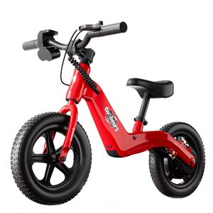Vélo d'équilibre électrique en magnésium approuvé CE et CPSC pour enfants de 3 à 12 ans, 3 vitesses 5/10/15 km/h, moteur 120W, 360 °   Guidon rotatif - Product Image 1