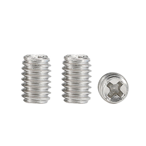 Vente en gros DIN916 Vis de réglage à six pans creux en acier inoxydable Pointe à coupelle concave 10mm 4mm Longueur M4 M5 M6 M8 Tailles pour pouce - Product Image 2