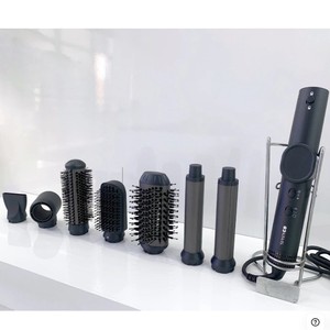 <b>7</b> In 1 Hair Styler Negative Ion High Speed Dryer With Curling <b>Iron</b> Set For Hair Care And Styling - Product Image 1