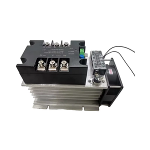 220V 380V 415V 440V ba pha động cơ khởi động mềm mô-đun điều khiển 1kw-12kw khởi động chậm với tản nhiệt + Quạt - Product Image 3