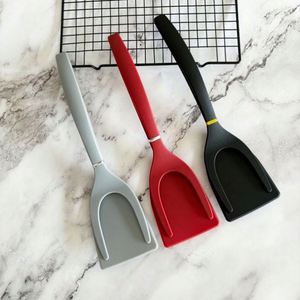 Pinzas Espátula 2 en 1 de Alta Calidad y Durabilidad con Agarre Antideslizante para Huevos, Panqueques, Tostadas y Omelettes, de Silicona Ecológica para Hornear, Fabricadas en EE. UU. - Product Image 2