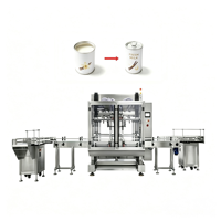 Système de remplissage automatique de liquides pour bouteilles et bocaux en verre, machine d'emballage de boissons