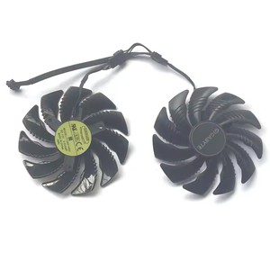 Nouveau ventilateur GPU 85MM 4PIN T129215SU PLD09210S12HH pour Gigabyte <span class=keywords><strong>RTX</strong></span> 2060, GTX 1660 1070 1060 <span class=keywords><strong>1050</strong></span> ventilateur de refroidissement de carte graphique - Product Image 3
